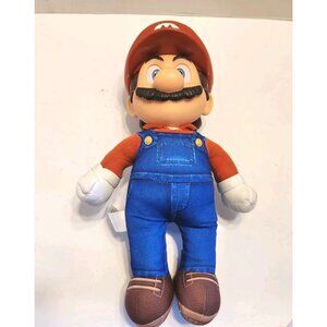 The Super Mario Bros Movie Poseable 14" Plush Figure Jakks Pacific Nintendo EUC